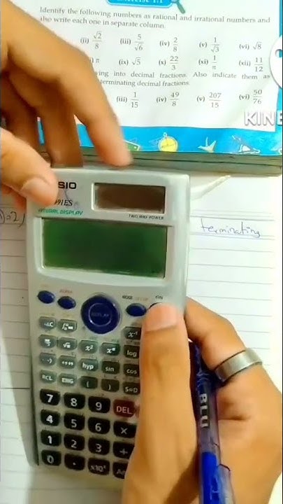 Class 9 Exercise#1.1 Question#2 terminating and non terminating - YouTube