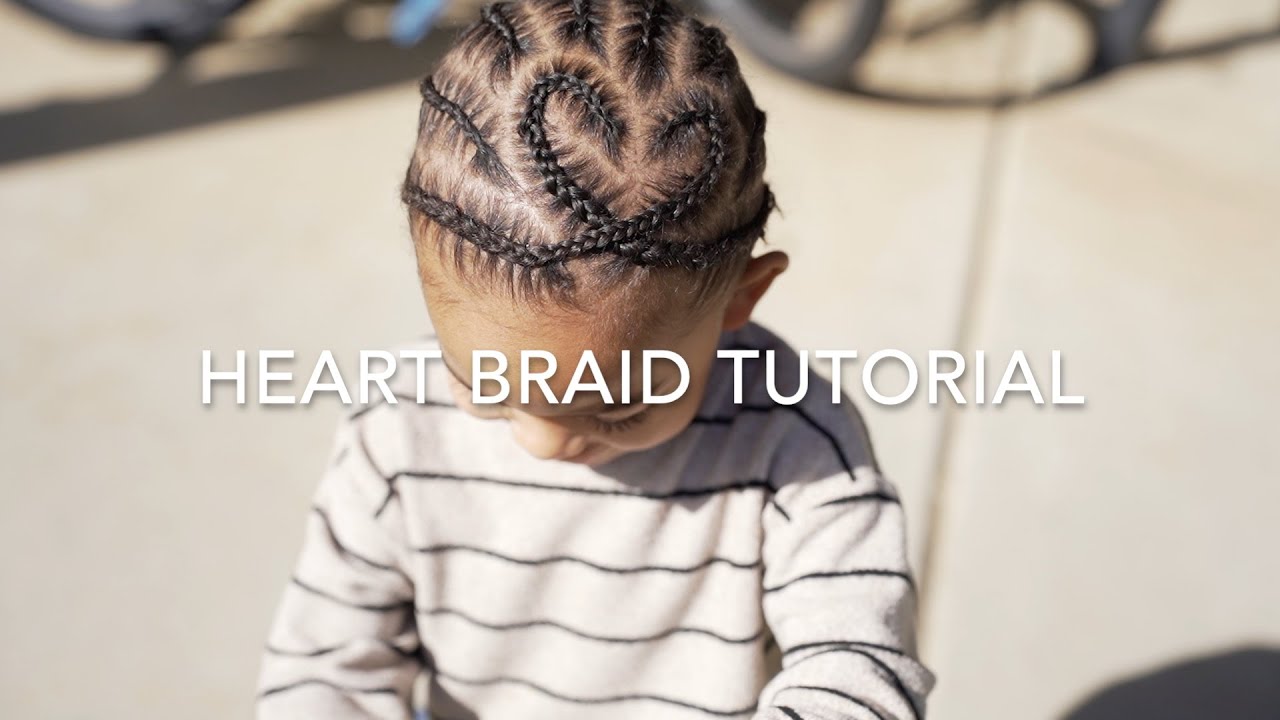 Heart Corn Rows Pattern How to do heart braid and cornrows | Tutorial - YouTube