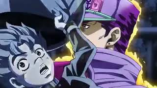 Jotaro screams like a kid