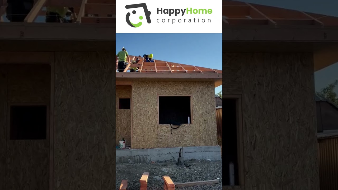 Casă din panouri SIP de aproximativ 105mp - Structură Premium