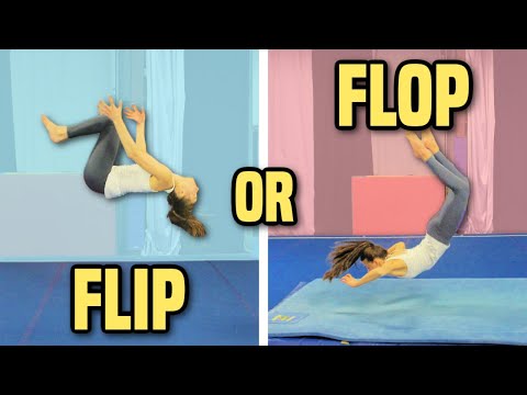 FLIP OR FLOP Gymnastics Challenge (PLAY ALONG)