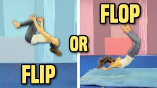 FLIP OR FLOP Gymnastics Challenge (PLAY ALONG)