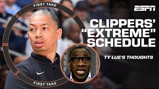 Ty Lue called the Clippers' quick turnaround EXTREME but Shannon doesn't wanna hear it! | First Take