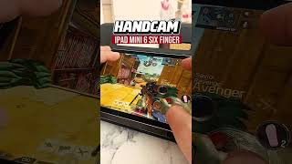 Handcam İPad Mini 6 Six Finger Call Of Duty Mobile SnD Multiplayer Rank #codm #handcam
