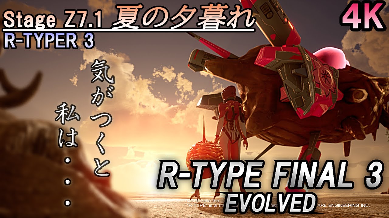 R-TYPE FINAL 3 EVOLVED Stage Z7.1『夏の夕暮れ』R-TYPER 3 - YouTube