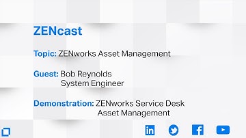 ZENcast Live! Discovering ZENworks Asset Management