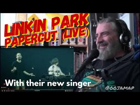 Linkin Park - Papercut Live with the new singer - Old Aussie reacts