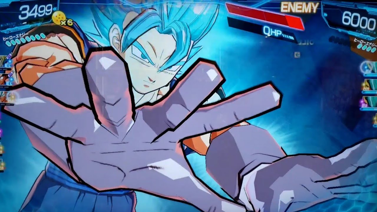 BM6-SEC2: Super Saiyan Blue Vegito w Barrier (Dragon Ball Heroes