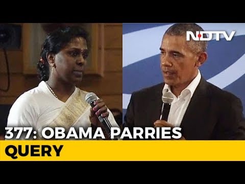 "I'm A Criminal," Said Indian Transgender Activist. Barack Obama's Response