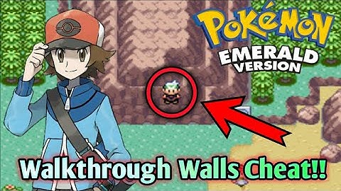 Pokémon Emerald Walkthrough Walls Cheat || Pokémon Emerald Walkthrough Walls Cheat Code