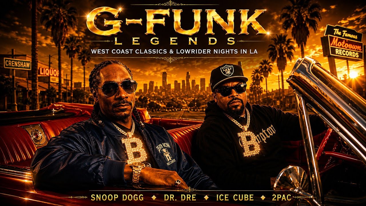G-FUNK LEGENDS 💥| West Coast Classics & Lowrider Nights in LA