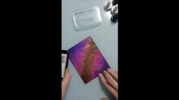 NEW TO ME Blending Brushes and QUICK BATCH embossed cards! #shorts!