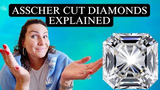 Asscher cuts explained with 4 most popular designs 