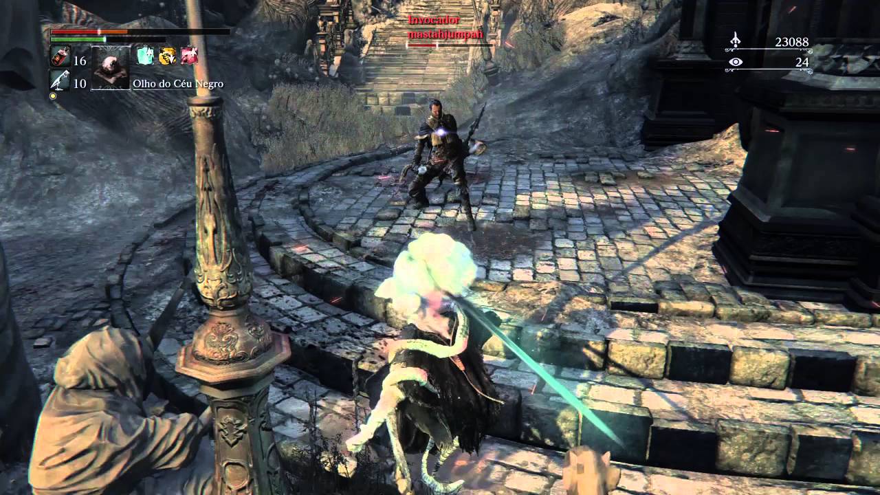 Hunter Tools Combo Arcane Build PvP [Bloodborne] YouTube