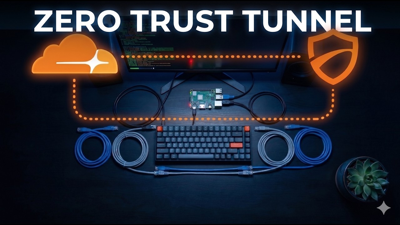 Cloudflare Zero Trust Tunnel — Full Setup Guide + Authentication - YouTube