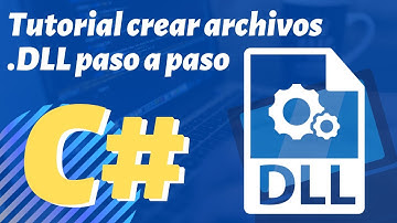 🔴Tutorial cómo crear un archivo .DLL paso a paso en C#| Crear y utilizar dll’s con CSharp desde cero