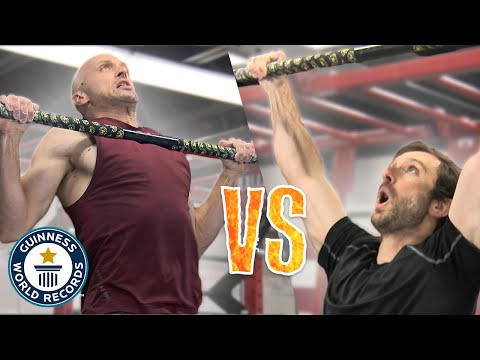 Fitness legends head-to-head record battle - Guinness World Records
