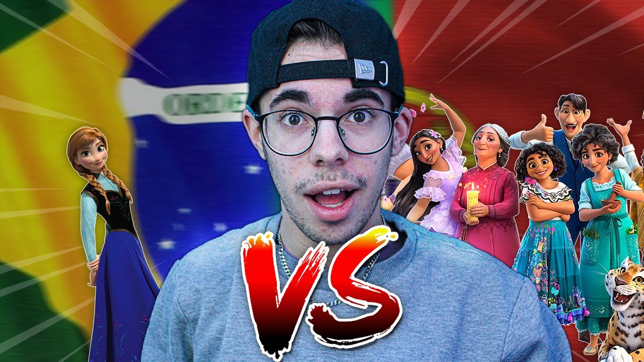 PORTUGAL vs. BRASIL - MÚSICAS DA DISNEY!!! - PARTE 13