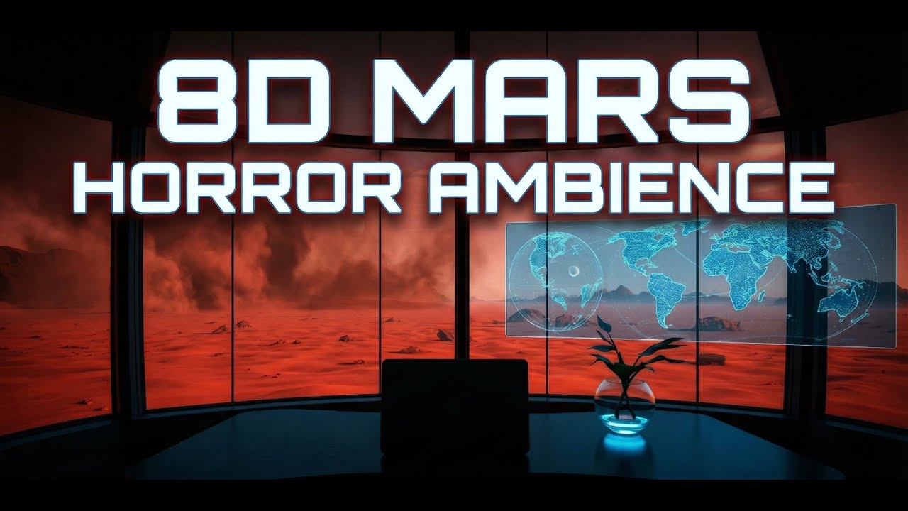 DO NOT LOOK OUTSIDE: 8D Mars Horror Sandstorm | Intense Focus for Stressful Study (ASMR)