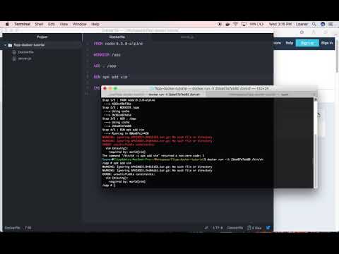 Docker Tutorial - Part 4 - Debug broken Docker builds