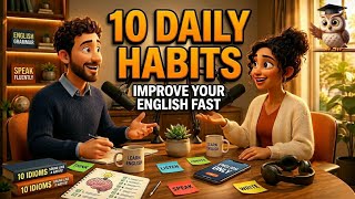 How To Improve Your English Fast  10 Daily Habits That Actually Work  English Podcast