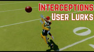 Madden 24 User Lurks And Interceptions Highlight Compilation!