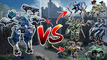 🔥All Robots Vs New Rex Comparison Face-off - war robots - ArpitWR