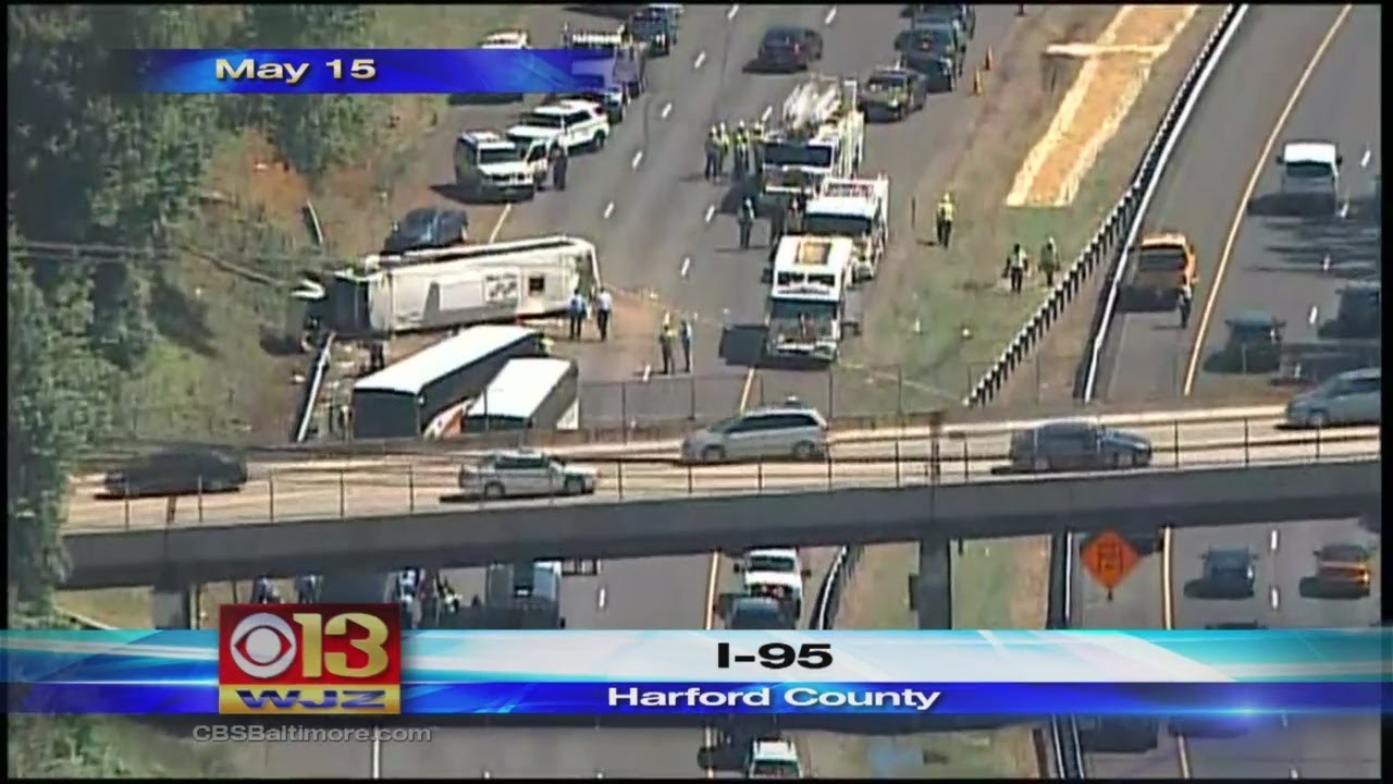 Bus Driver Charged In I-95 Field Trip Bus Crash - YouTube