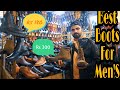 BYING FAKE SHOES IN CHOR BAZAR LAHORE BEST BOOTS FOR MEN'