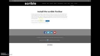 Scrible Toolbar