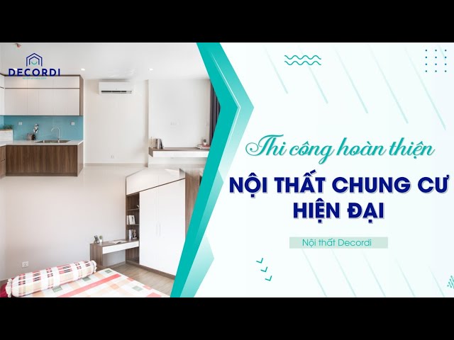 Decordi sẵn sàng thi công và hoàn thiện nội thất chung cư hiện đại theo phong cách tối giản. Đây là sự kết hợp giữa mọi thứ - từ vật liệu đến màu sắc. Với DECORDI trên YouTube, bạn sẽ có cơ hội khám phá nhiều ý tưởng thiết kế nội thất chung cư độc đáo và tuyệt vời nhất.