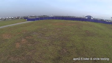 QAV400 APM2.6 loiter & circle testing