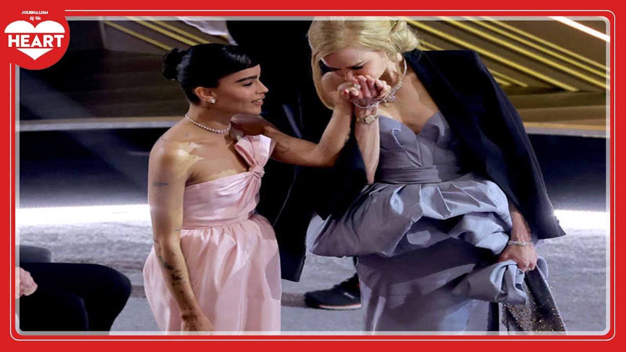 Big Little Lies's Zoë Kravitz and Nicole Kidman Reunite in Sweet Moment