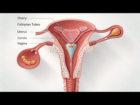 Female Reproductive System Anatomy Physiology Explained Simply 