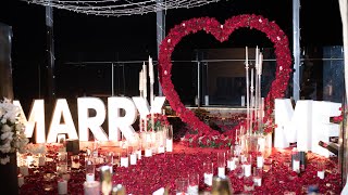 WOMAN SURPRISED WITH A PROPOSAL AT HER SURPRISE BIRTHDAY PARTY DINNER IN KENYA (EMOTIONAL 😭😭)