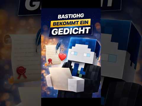 BastiGHG bekommt ein Gedicht #shorts #trending
