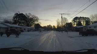 Team: Ice-covered roads remain following snow storm