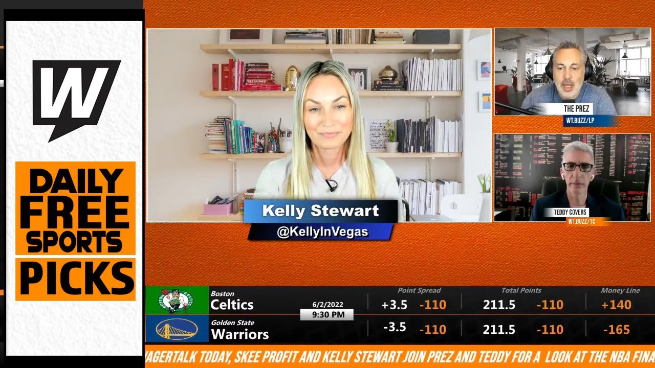 Free Sports Picks WagerTalk Today MLB Picks Warriors vs Celtics