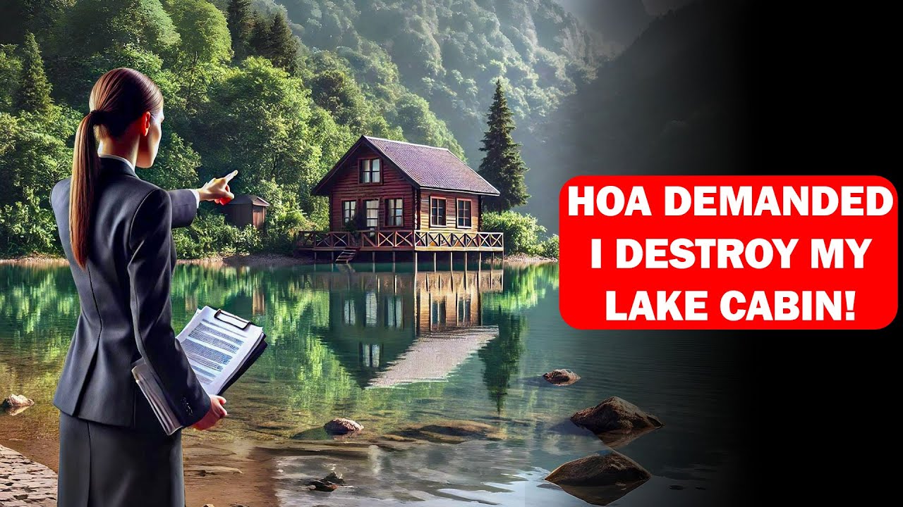 HOA Orders Me to Tear Down My Lake Cabin in 35 Hours – I’m the Legal Owner!