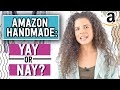 Should you be selling your products on Amazon Handmade?