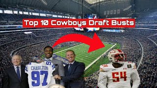Top 10 Biggest Draft Busts In The Jerry Jones Era (Reupload) 
