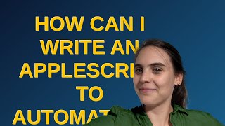 Apple: How can I write an AppleScript to automatically unhide the dock and menu bar when my M1 Ma...