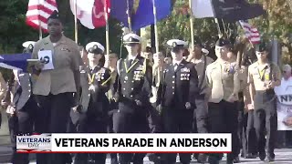 Anderson Veterans Day parade