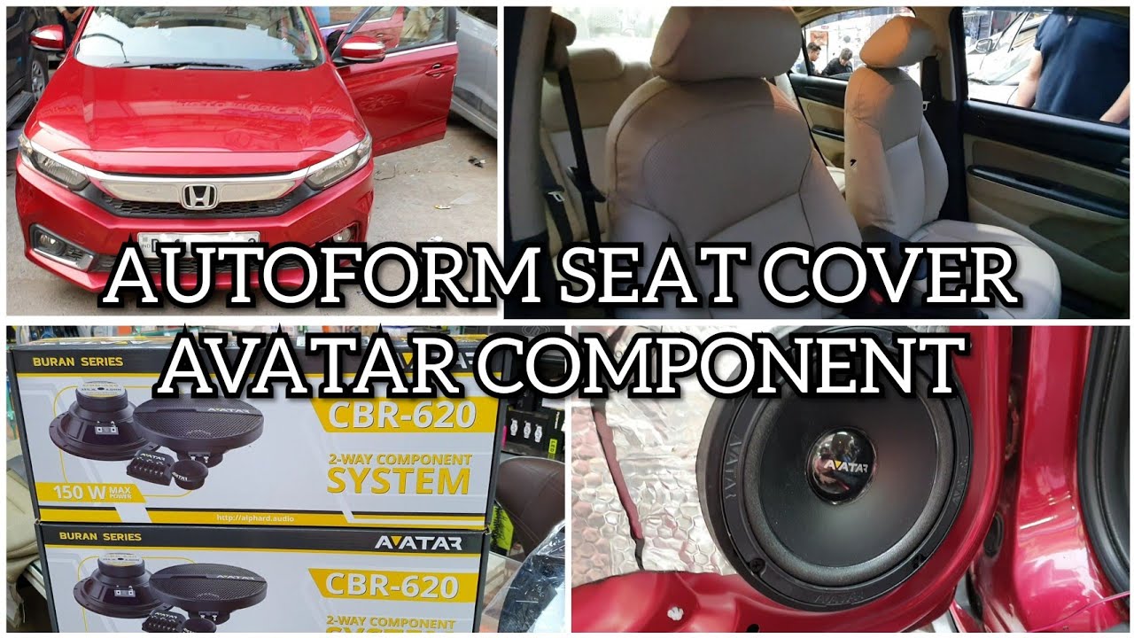AVATAR COMPONENT IN HONDA AMAZE HYPERSONIC ANDROID AUTOFORM SEAT