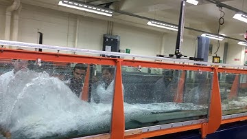 Hydraulic Lab (Spillway and stilling basin design) 12