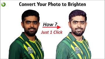 Convert Your Photo to Brighten in Coreldraw  Sharpen Your Photo Using Coreldraw