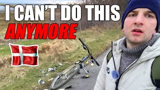 Travel vlog - Longest bike journey of my life through Denmark 🇩🇰