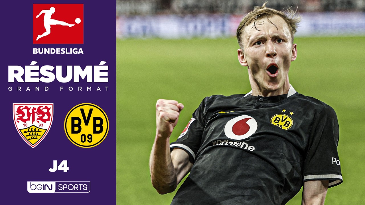 Résumé : DORTMUND poursuit son SANS FAUTE en venant à bout de STUTTGART !