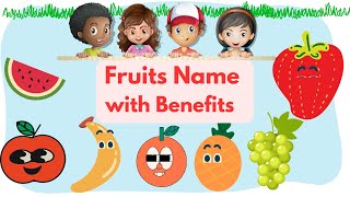 Fruits Name-  Pre school I The kiddley Studio - Fruit Names with Pictures screenshot 5