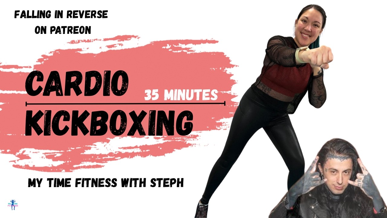 35 MINUTES Low Impact Kickboxing Cardio Walk | +/- 4,000 Steps - YouTube